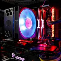 Cooler Master Hyper 212 RGB Black edition koeler - thumbnail