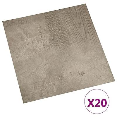 VidaXL Vloerplanken 20 st zelfklevend 1,86 m² pvc grijs VidaXL Vloerplanken 20 st zelfklevend 1,86 m² pvc grijs
