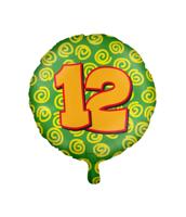 Paperdreams Happy folie ballon - 12 jaar - thumbnail
