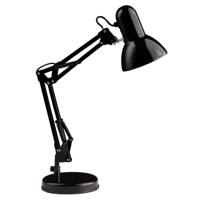 Brilliant Henry Tafellamp Spaarlamp, Gloeilamp E27 28 W Zwart - thumbnail