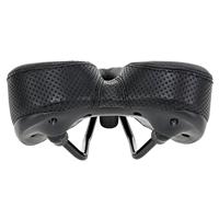 VELO saddle plush "deep channel" black - thumbnail