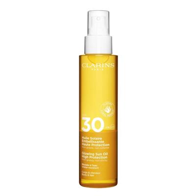 Clarins Glowing Sun Oil High Protection SPF30 150ml