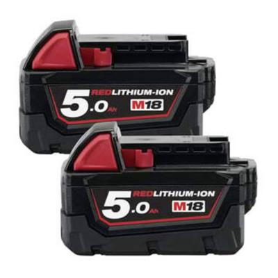 Milwaukee M18 B52 Accu set 18V 2x 5.0Ah - 4932451242