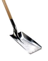 Ballastschop Karlstad vierkant aluminium met slijtstrip - thumbnail