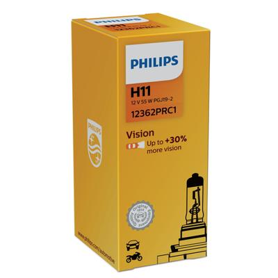 Philips Hoofdlamp "vision lamp 12v 55w h11