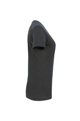 Hakro 126 Women's V-neck shirt Classic - Anthracite - L