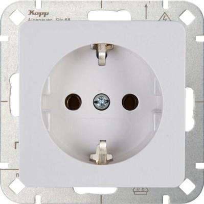 Enzo Kopp HK02 WIT inbouw stopcontact RA 4621100