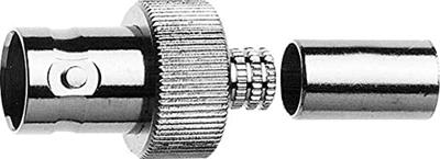 Telegärtner 100023378 100023378 BNC-connector Bus, recht 50 Ω 1 stuk(s)