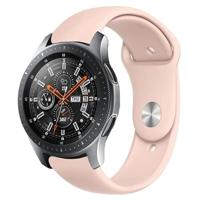 By Qubix - Rubberen sportband - Zacht roze - Compatible met Xiaomi Mi Watch/Compatible met Xiaomi Watch 2 / Compatible met Xiaomi Watch S1 / S2 / S3 / S4 - Compatible Xiaomi bandje - thumbnail