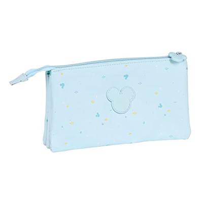 Pennenetui met 3 vakken Mickey Mouse Clubhouse Baby Licht Blauw (22 x 12 x 3 cm) Pennenetui met 3 vakken Mickey Mouse Clubhouse Baby Licht Blauw (22 x 12 x 3 cm)