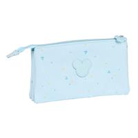 Pennenetui met 3 vakken Mickey Mouse Clubhouse Baby Licht Blauw (22 x 12 x 3 cm) - thumbnail