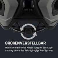 Olympic Sportswear Alpina sports mtb helm comox 57-62 mat grijs - thumbnail