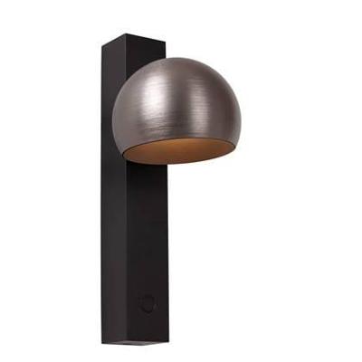 Lucide ESFERA - Wandlamp - LED Dimb. - 1x9W 2700K - Grijs ijzer | Premium Lucide ESFERA - Wandlamp - LED Dimb. - 1x9W 2700K - Grijs ijzer | Premium