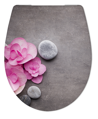 Mueller Toza Flower softclose toiletzitting met Quick-Release Mueller Toza Flower softclose toiletzitting met Quick-Release