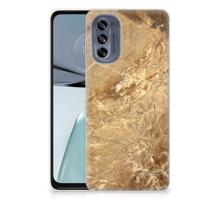 Motorola Moto G62 5G | TPU | Siliconen hoesje | Marmer Creme - thumbnail