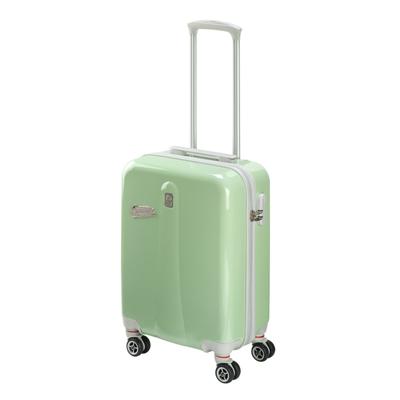 Princess Traveller Retro Cabin Trolley S green Harde Koffer