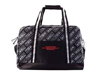 Nintendo NES AOP Overnighter Zwart Mannen Bowlingtas