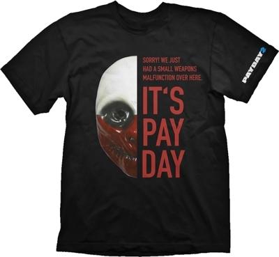 Payday 2 T-Shirt Wolf Mask Payday 2 T-Shirt Wolf Mask