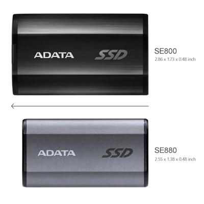 ADATA SE880 500 GB Wifi Grijs