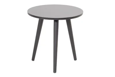 Hartman Outdoor Ronde Bijzettafel 'Sophie' HPL, 45 x 45cm, kleur Antraciet