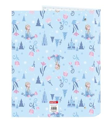 Ringmap Frozen Ice magic Blauw A4 26.5 x 33 x 4 cm