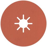 Bosch Accessories 2608621831 Fiberschijf Diameter 180 mm Boordiameter 22.23 mm 25 stuk(s) - thumbnail