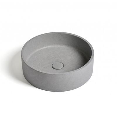 Waskom Ideavit Idea.Ora 39x39x12 cm Rond Beton Grijs Ideavit