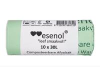 Esenol Composteerbare afvalzakken 30 liter - 1 rol van10st - thumbnail
