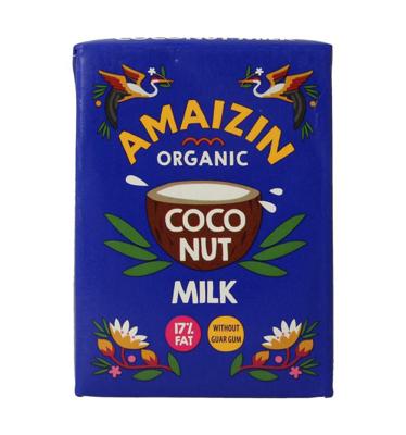 Amaizin Organic Coconut Milk Without Guar Gum Amaizin Organic Coconut Milk Without Guar Gum