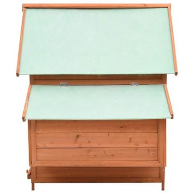 VidaXL Kippenhok 150x96x110 cm massief vurenhout