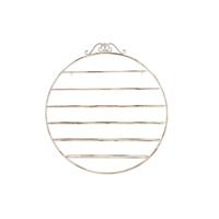 Flessenrek DKD Home Decor Metaal Wit (105 x 9,5 x 114 cm) - thumbnail