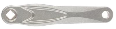 Miranda alu linkse crank alfa 1 170mm lengte zilver 574001 - thumbnail