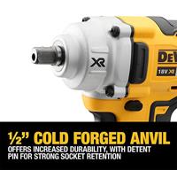 DeWALT DCF964NT Accu slagmoersleutel 1898Nm 3/4" frictiering 18V XR Basic Body in TSTAK - thumbnail