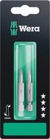 Wera 855/4 TZ SB SiS 05134384001 Kruis-bit PZ 1 Gereedschapsstaal Taai F 6.3 2 stuk(s) - thumbnail