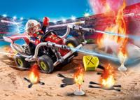 70554 Playmobil Stuntshow Brandweerkart - thumbnail