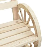 Tuinstoelen 2 st 58x58x78,5 cm massief vurenhout - thumbnail