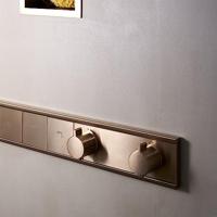 Hansgrohe RainSelect thermostaat inbouw voor 3 functies, Brushed Bronze - thumbnail