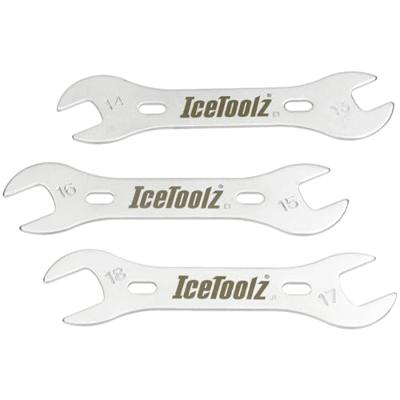 IceToolz (Buzaglo) Conussleutelset 13/14-15/16-17/18 mm 15 cm zilver/zwart