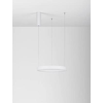 Lyora Ronde hanglampPerrine wit Ø 40cm - 9345613 - thumbnail