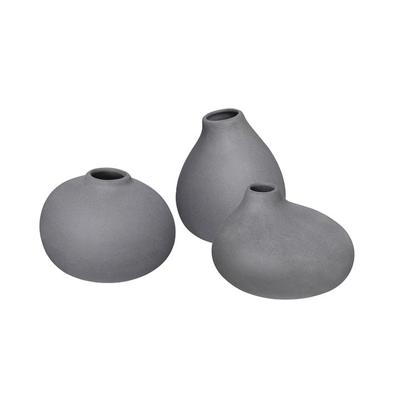 Blomus NONA Vazen set van 3 Pewter Blomus NONA Vazen set van 3 Pewter