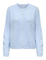 Only Onlsimoni L/s O-neck Cardigan Knt Noos Vest Cashmere Blue - thumbnail