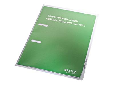 Leitz L-map Premium uit gekorrelde PP, 160 micron, pak van 100 stuks