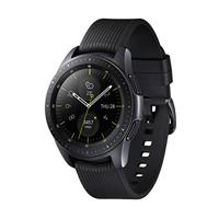 Samsung Galaxy Watch, ronde Bluetooth smartwatch voor Android, draaibare lunette, fitnesstracker, 42 mm, duurzame batterij, zwart (Duitse versie) - thumbnail