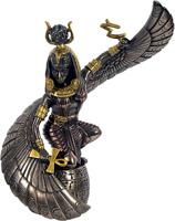 Beeld Isis Bronskleurig - 24 cm - thumbnail