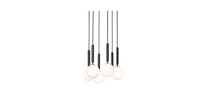 Nuura Miira 6 Hanglamp - Grijs - Wit