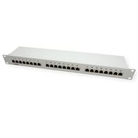 VALUE Cat.5e (Class D) 19-Patchpanel, 24P, afgeschermd, grijs - thumbnail