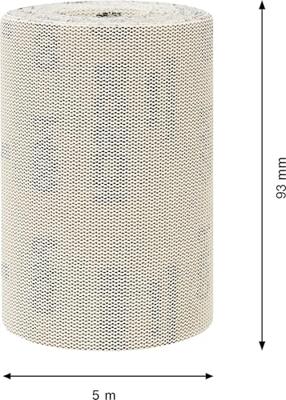 Bosch Accessoires Expert M480 schuurnetrol 93 mm, 5 m, K400 - 1 stuk(s) - 2608900784