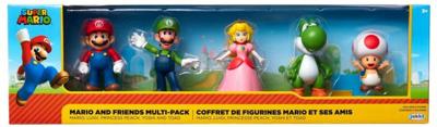 Super Mario Mario & Friends figurenset - 5 stuks