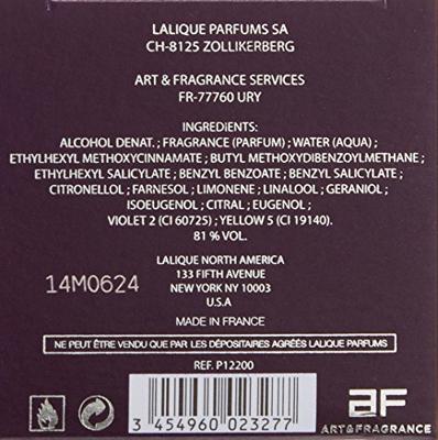 Lalique Amethyst Eau de Parfum 50ml Lalique Amethyst Eau de Parfum 50ml