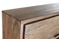 Kast DKD Home Decor 145 x 40 x 153 cm Kristal Bruin Acacia - thumbnail